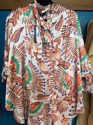 Arabella Ivory Pintuck Blouse