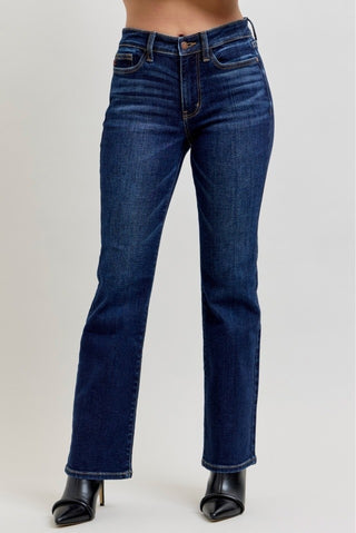 Emery Mae Petite Bootcut Jeans by Judy Blue