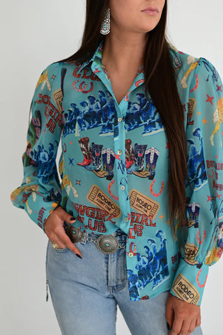 Rodeo Spirit Cowgirl Top