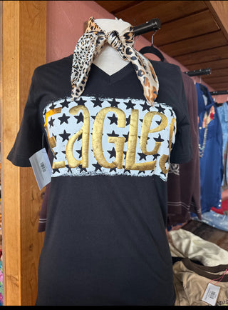Game Day Metallic Mascot Star Tee