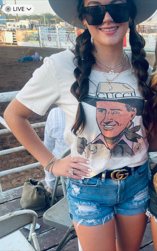 Designer Cowboy Tee