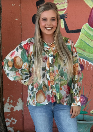 Peony Glow Forest  Top