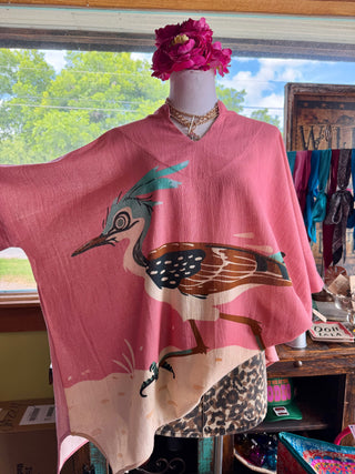 The Roadrunner Poncho Top