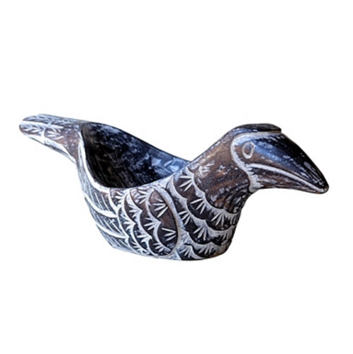 Wooden Bird Bowl