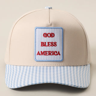 God Bless America Trucker Hat