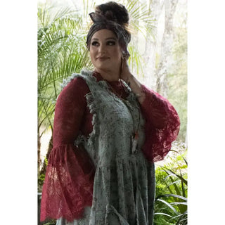 Berry Garden Tea Lace Top by Jaded Gypsy