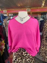 Load image into Gallery viewer, Dolman Hot Pink Top