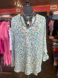Coconut Ramble- Blouse Long Sleeve