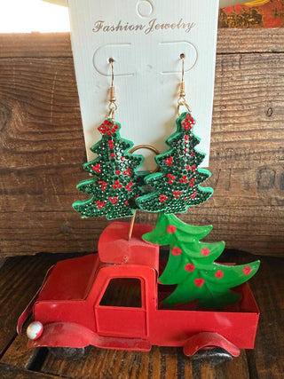 Sparkle Christmas Earrings