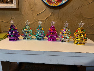 Christmas Tree w/Multi Colored Lights