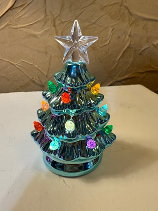 Christmas Tree w/Multi Colored Lights