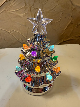 Christmas Tree w/Multi Colored Lights