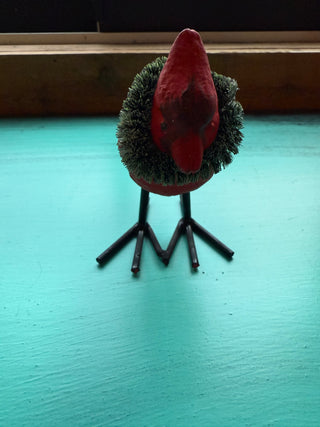 Cardinal with Wreath