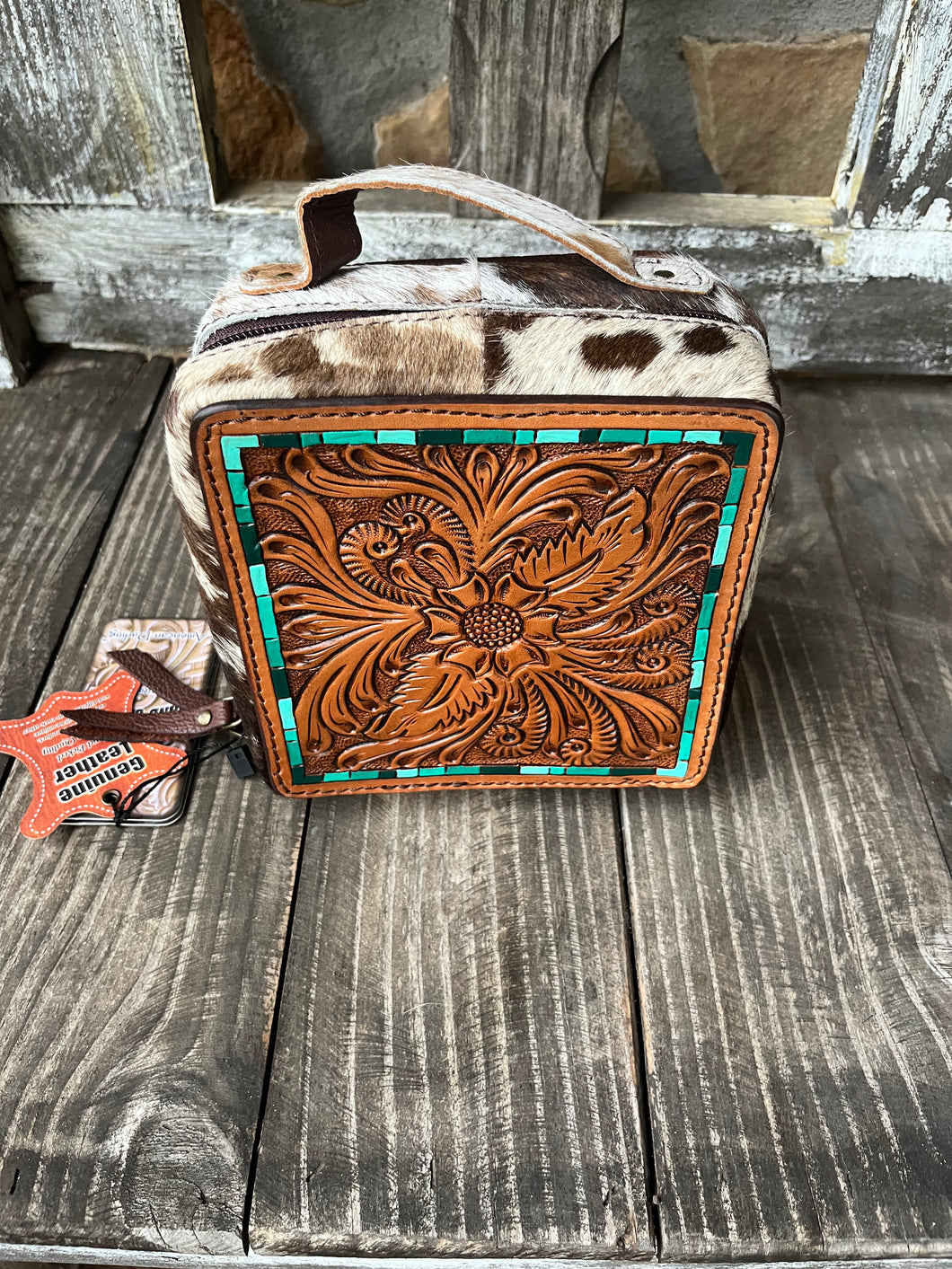 Square Western Jewlery Case