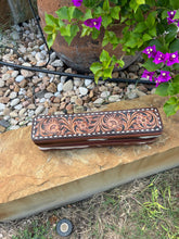 Load image into Gallery viewer, Western Leather Jewelry Case