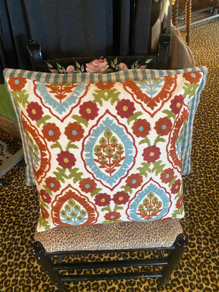 Embroidered Pillow