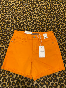 Judy Blue Shorts in Orange