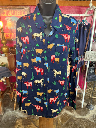 Longhorn Lover Top