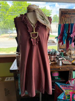 Rose Lane Ruffle Mini Dress