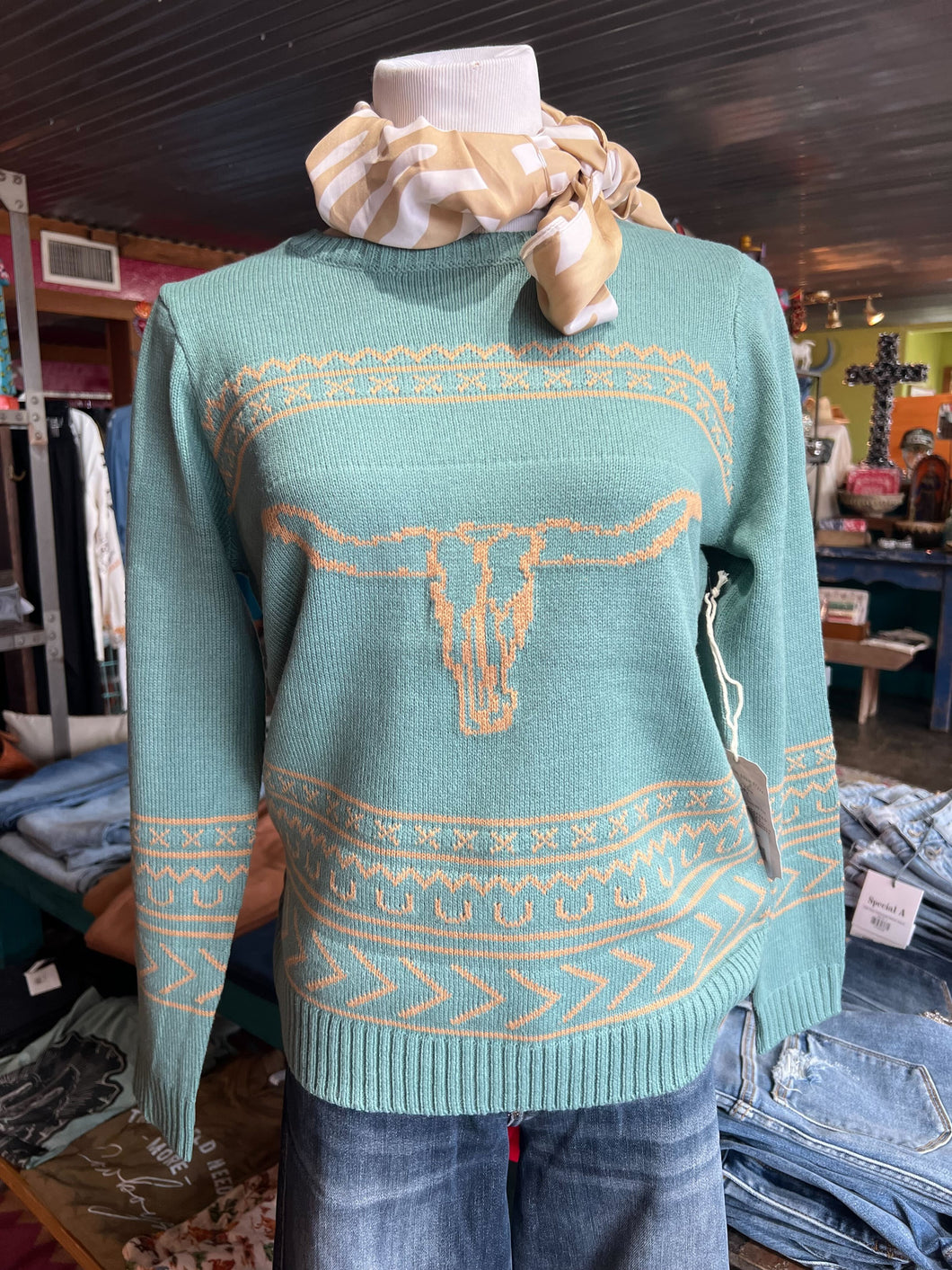 Longhorn Sweater