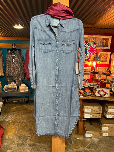 Denver Denim Duster Dress