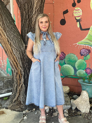 Kylie Denim Dress