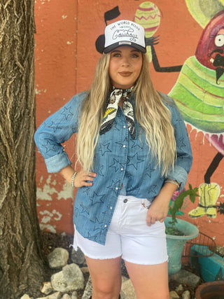Kathy Star Print Top