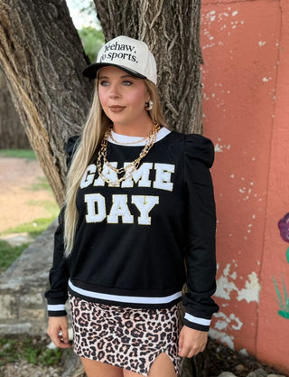 Morgan Game Day Pullover Top by Howdy Hanny