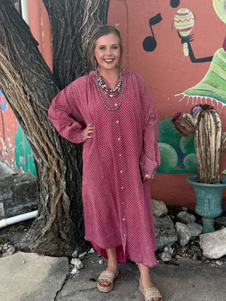 Scarlet Sweet Nothings Dot Dress by Jaded Gypsy