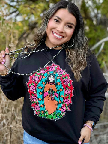 Lady Guadalupe Sweatshirt