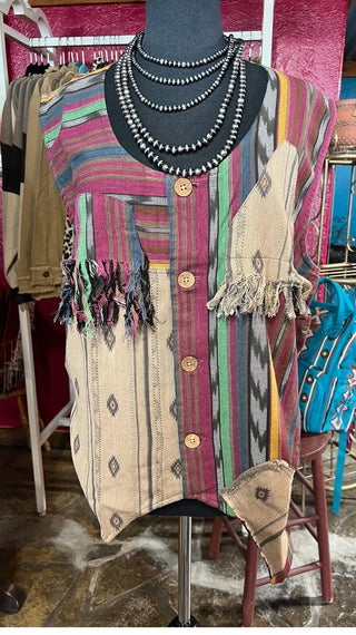 Balinese Walks Vest by Jaded Gypsy