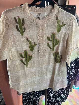 Nopal Cactus Top