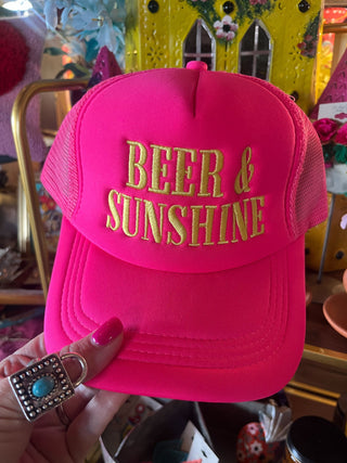 Beer & Sunshine Trucker Hat