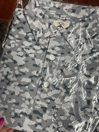 Summer Camo Tomahawk Golf Shirt