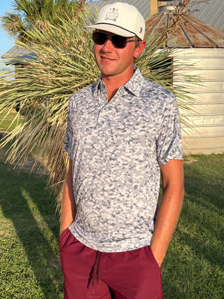 Summer Camo Tomahawk Golf Shirt