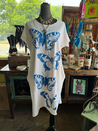 Butterfly Tee Dress