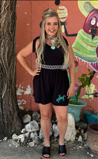 Lara Jean Roundup Romper