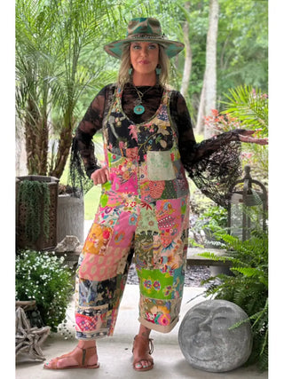 Midnight Garden Tea Lace Top by Jaded Gypsy