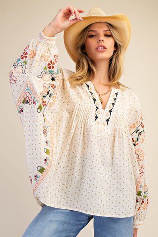 Josie at Daybreak Blouse by Easel