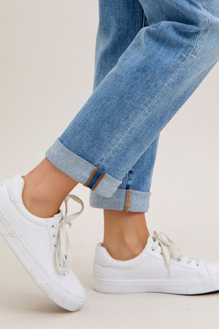 Judy Blue Roll ’Em Boyfriend Jeans