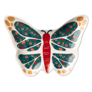 Calico Trinket Butterfly Tray