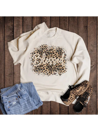 Leopard Blessed Sweatshirt