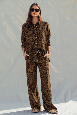 Wild Safari Top and Pants Set