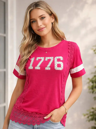 Americana 1776 Lace Tee