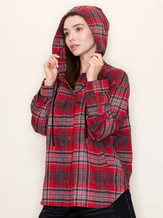 Little Red Riding Abilene Shacket