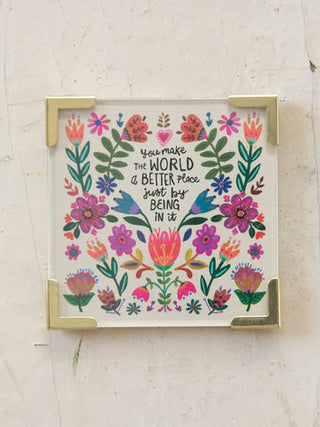 Corner Magnet Crm You Make The World
