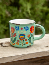 Load image into Gallery viewer, &#39;Loved&#39; Mint Camp Mug