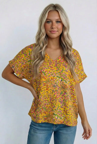 Marigold Frontier Top