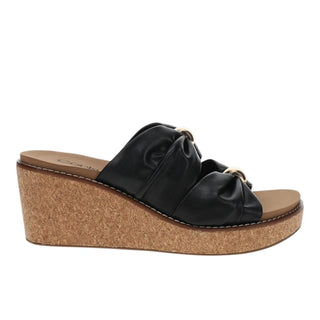 Miss Understood Black Wedge by Corkys