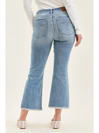 Desert Kick Frayed Jeans